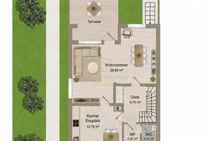 Reihenendhaus mit Terrasse, Balkon und viel Potential auf tollem Grundstück in ruhiger Lage – 61187 Schöneck – Vorschaubild 23