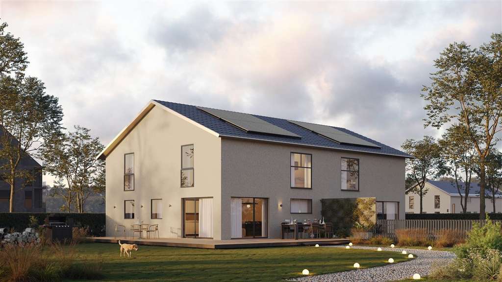 Immobilie in Hainfeld - Neubau von 2 Doppelhaushälften. Clever geplant. Doppelter Vorteil. - Bild 1