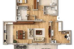 HEGERICH: Einziehen & wohlfühlen – Exklusive 4-Zimmer-Wohnung mit großem Balkon in München-Moosach – Die vollständige Adresse der Immobilie erhältst du vom Anbieter., 80993 Alt-Moosach, München – Vorschaubild 25