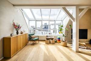 Charakterstark, lichtdurchflutet und außergewöhnlich:
DG-Wohnung mit  Dachterrasse am Isemarkt – Die vollständige Adresse der Immobilie erhältst du vom Anbieter., 20144 Harvestehude, Hamburg – Vorschaubild 7