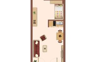 Wohnen mit Charakter: Ein-Zimmer-Apartment in Nürnberg-Schweinau – Schweinauer Hauptstraße 6, 90441 Schweinau, Nürnberg – Vorschaubild 3
