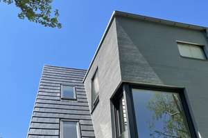 Modernes Design-Reiheneckhaus mit Südgarten in München-Bogenhausen