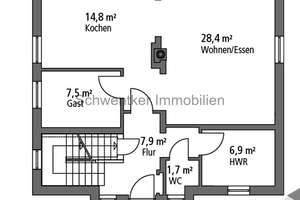 Stadtvilla 133 qm mit Grundstück/ monatl. Finanzierungsrate 1.894,-- incl. Fördermittel / PV- Anlage – Die vollständige Adresse der Immobilie erhältst du vom Anbieter., 32479 Hille – Vorschaubild 5