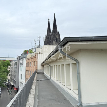 Zentrale Lage | Solitärnutzung möglich | Domblick | Dachterrasse