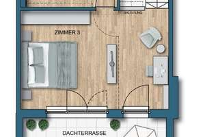 Hubland View Würzburg - Townhäuser mit Aussicht (Haus Nr. 23) – Franziska-Kimpfler-Straße 1, 97074 Frauenland, Würzburg – Vorschaubild 16