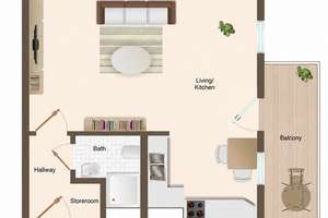 Bergmannkiez & Markthalle: Bezugsfreie 1/2-Zimmer-Wohnung mit Balkon – Die vollständige Adresse der Immobilie erhältst du vom Anbieter., 10965 Kreuzberg, Berlin – Vorschaubild 19
