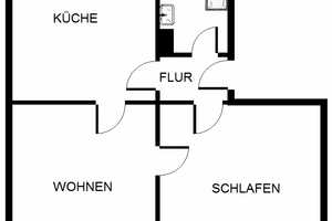 Komplett renoviert - 2-Zimmer-Wohnung in Stoppenberg! – Gerhard-Küchen-Str. 10, 45141 Essen – Vorschaubild 3