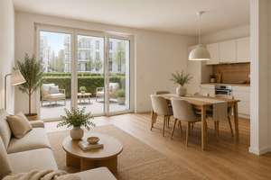 Neubau-Gebiet Hannover KRONSRODE (A4): EBK, Terrasse, Tageslichtbad, Fußbodnhzng, Keller, Lift, TG