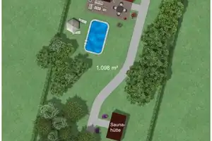 Idylle pur in Zühlslake! Baugrundstück mit Sommerhaus, Bungalow, Saunahütte & Pool im Bestand! – Oberhavel (Kreis) – Vorschaubild 25
