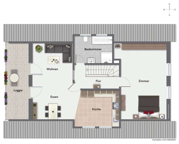 Grundriss Dachgeschoss