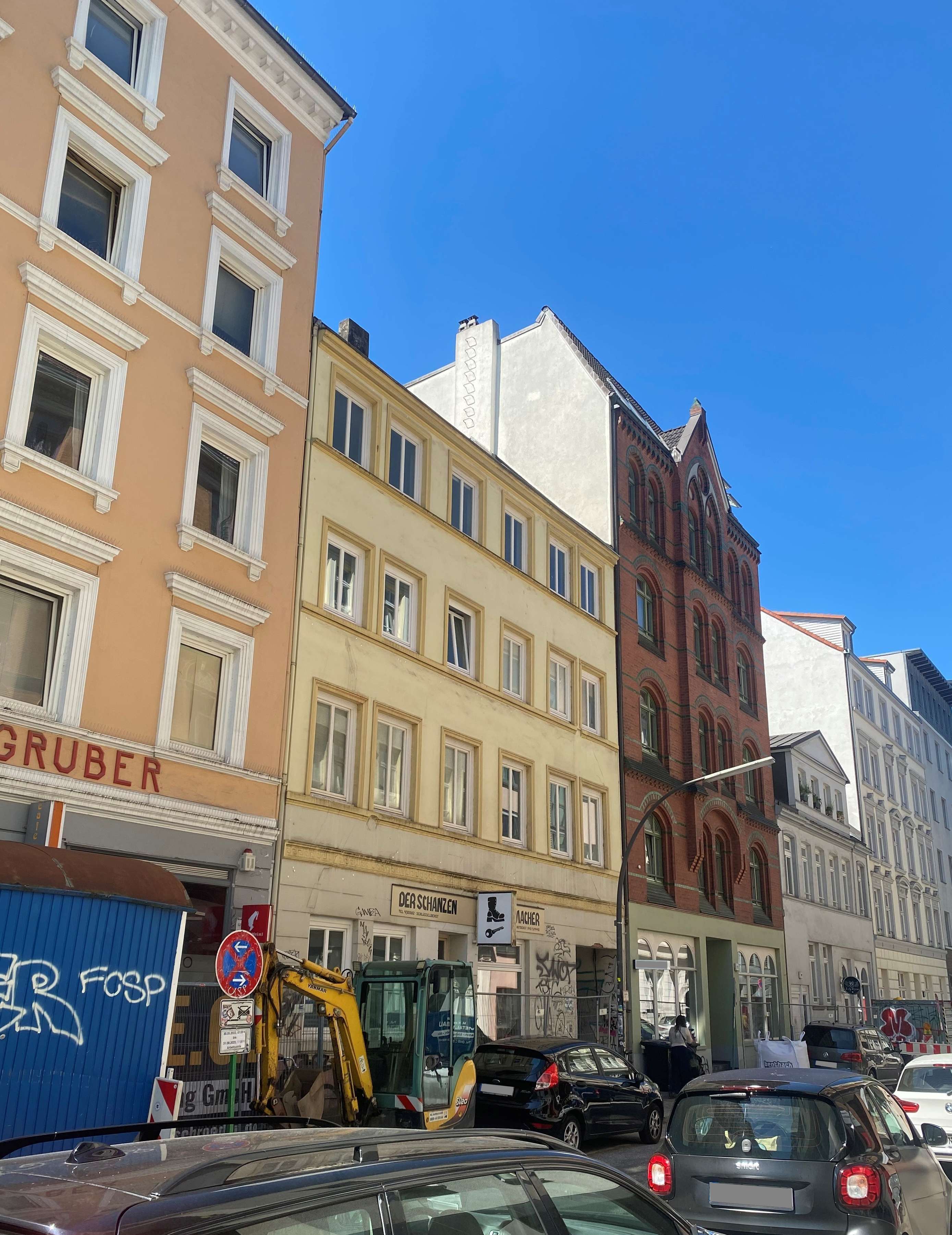 Mehrfamilienhaus mit Gewerbeeinheit im Schanzenviertel, Hamburg – Bild 1