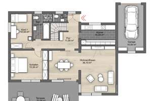 Eine echte Gelegenheit ist dieses sonnige Einfamilienhaus mit toller Wohnraumaufteilung in Top-Lage – Die vollständige Adresse der Immobilie erhältst du vom Anbieter., 74182 Obersulm – Vorschaubild 20
