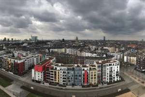 Skylineblick aus der 14.etage-moderne 3-Zimmer-Wohnung mit Balkon & Tiefgarage – Toulouser allee 15, 40211 Pempelfort, Düsseldorf – Vorschaubild 4