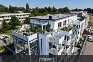 Exklusives Wohnen über den Dächern – Penthouse mit ca. 130 m² Dachterrasse und Wintergarten