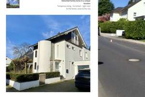 Möblierte Vermietung auf Zeit, großes Einfamilienhaus in wunderschöner Lage mit Garten – Marthastrasse 3, 40629 Ludenberg, Düsseldorf – Vorschaubild 9