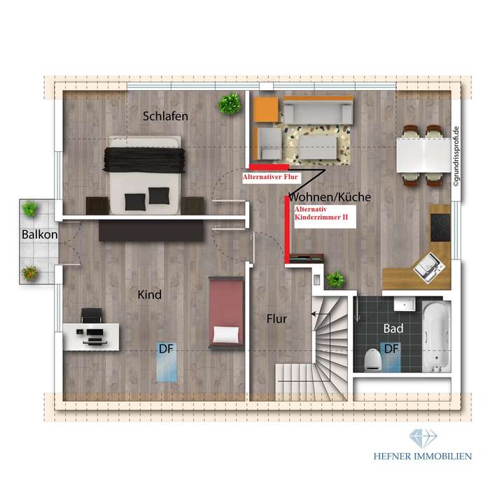 Grundriss DG Alternativ!