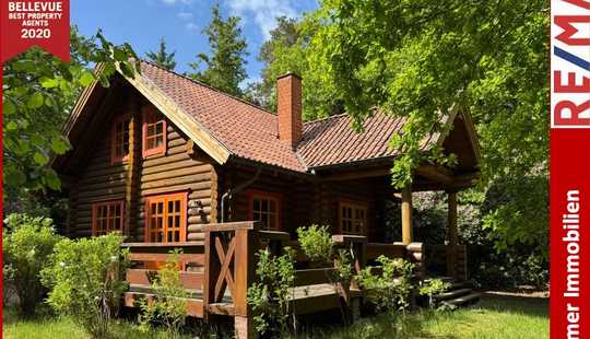Bild von Wochenendhaus / Rundbohlenblockhaus /
Am See / Waldlage /
Erholung Pur