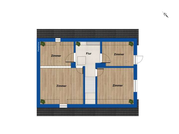 Grundriss Dachgeschoss