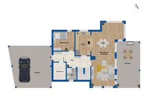 Zellingen: Niedrigenergiehaus 40Plus aus 2021 sucht neue Familie! Einziehen,  Wohlfühlen,  Fertig! – Die vollständige Adresse der Immobilie erhältst du vom Anbieter., 97225 Zellingen – Vorschaubild 19