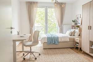 Vollmöbliertes, kernsaniertes WG-Zimmer (Erstbezug) - zentrale Lage und Uni-Nähe – Die vollständige Adresse der Immobilie erhältst du vom Anbieter., 40591 Wersten, Düsseldorf – Vorschaubild 4