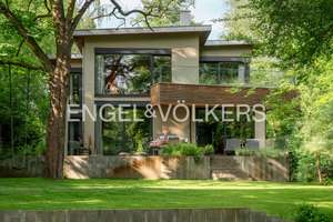Exklusives Architektenhaus am See – Nachhaltiger Lebensgenuss – Die vollständige Adresse der Immobilie erhältst du vom Anbieter., 14476 Groß Glienicke, Potsdam – Vorschaubild 1