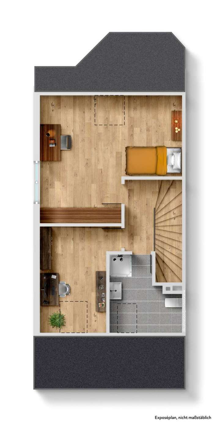 Grundriss DG Muster