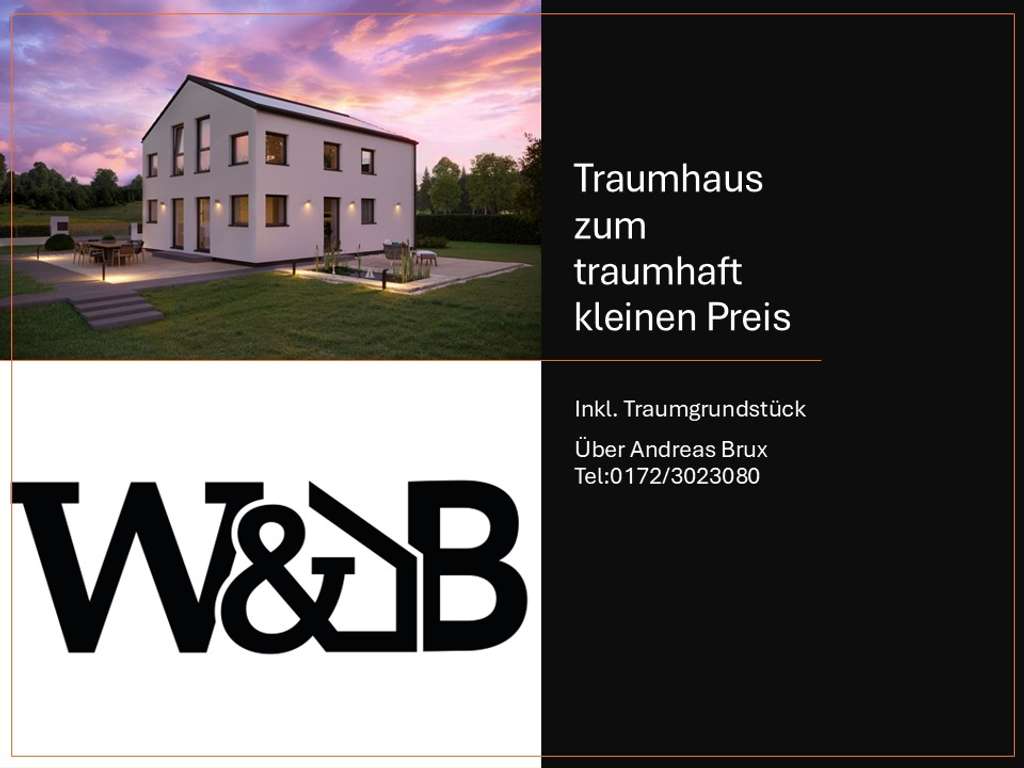 Immobilie in Schwedt/Oder - +++ Dein Familienglück mit Eigenleistung+++Tel:0172/3023080 - Bild 0