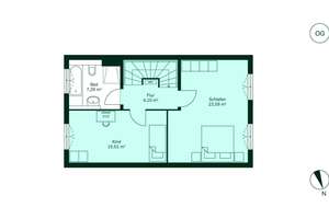 Familienfreundliche Doppelhaushälfte inklusive Einbauküche, Keller und ausgebautem Dachstudio – Magdeburger Straße 2, 59192 Bergkamen – Vorschaubild 11