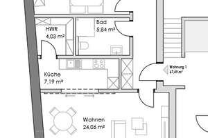 Kapitalanlage QNG-Zertifikat, Sonder AfA Die Pagodenhöfe: Exklusives MFH mit 9 WE - KfW 40 Fertigste – Die vollständige Adresse der Immobilie erhältst du vom Anbieter., 26721 Stadtzentrum, Emden – Vorschaubild 25