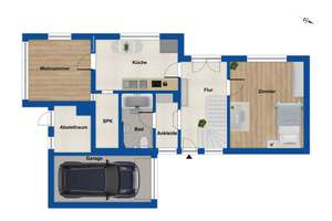 Modernisierungsbedürftiges Einfamilienhaus im Verbund - tolles Grundstück in Lübeck – Die vollständige Adresse der Immobilie erhältst du vom Anbieter., 23560 Moisling, Lübeck – Vorschaubild 16