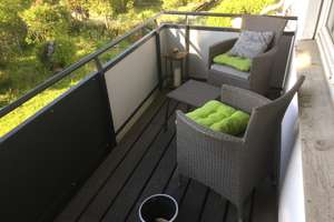 Nähe Porsche, exklusive Loft-artige 2-Zi.-EG-Wohnung mit Balkon und EBK in Zuffenhausen – Im Salzweg 78, 70439 Zuffenhausen-Frauensteg, Stuttgart – Vorschaubild 11