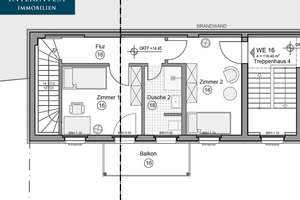 Stilvolle Maisonette als WG – 3 Balkone , Fußbodenheizung, Sanierung 2018, bezugsfertig – Die vollständige Adresse der Immobilie erhältst du vom Anbieter., 39112 Leipziger Straße, Magdeburg – Vorschaubild 21