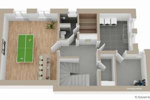 Gepflegtes Einfamilienhaus mit zwei Garagen und idyllischem Garten im Westviertel – Kohlkamp 4, 45657 Westviertel, Recklinghausen – Vorschaubild 34