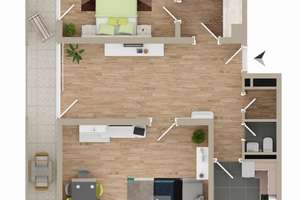 Großzügige 2-Zimmer-Dachgeschosswohnung in Solln – Die vollständige Adresse der Immobilie erhältst du vom Anbieter., 81479 Solln, München – Vorschaubild 15
