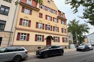 Attraktive 2-Zimmer-Erdgeschosswohnung mit Balkon & Einbauküche in Dresden-Pieschen