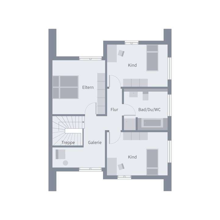 Grundriss Dachgeschoss