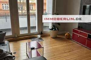 IMMOBERLIN.DE - Ruhig im Bötzow-Kiez! Sehr attraktive Altbauwohnung mit Westloggia – Die vollständige Adresse der Immobilie erhältst du vom Anbieter., 10407 Prenzlauer Berg, Berlin – Vorschaubild 2