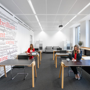 Coworking-Bereich in Regus Westend