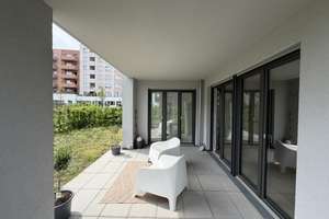 Moderne Zweizimmer-Gartenwohnung mit Einbauküche in München Freiham – Ute-Strittmatter-Str. 25, 81248 Freiham, München – Vorschaubild 4