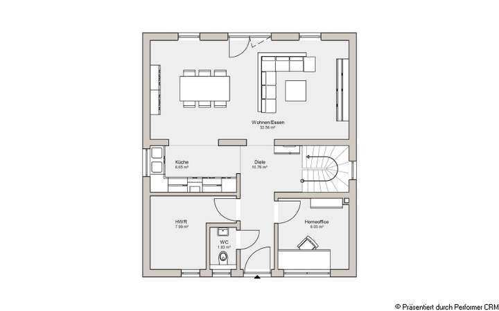 Grundriss Erdgeschoss