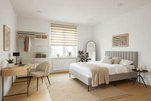 Vollmöblierte 2-Zimmer-Dachgeschosswohnung mit großer Küche und modernem Bad – Gebhard-Ott-Straße 5, 90443 Steinbühl, Nürnberg – Vorschaubild 5
