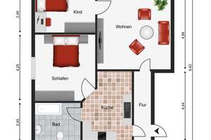 Großzügige, helle Wohnung in zentraler Lage von Bad Kleinen zu vermieten – Rosensteig 1, 23996 Bad Kleinen – Vorschaubild 10