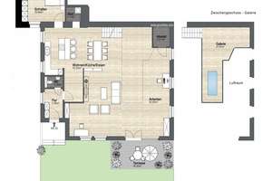 Ehemaliges Mühlenhaus mit eigenem Garten in idyllischer Lage |Nahe Cospudener See – Die vollständige Adresse der Immobilie erhältst du vom Anbieter., 4249 Knautkleeberg-Knauthain, Leipzig – Vorschaubild 3
