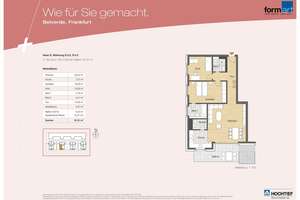Rarität im Europaviertel – Moderne 3-Zimmer-Wohnung mit zwei Bädern in ruhiger Lage - bezugsfrei – 60486 Gallus, Frankfurt am Main – Vorschaubild 14