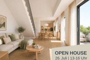 Maisonette mit offener Galerie und 2 Dachterrassen am Marienbergpark | TG-Stellplatz inkl. – Am Schweigeracker 1, 90425 Thon, Nürnberg – Vorschaubild 1