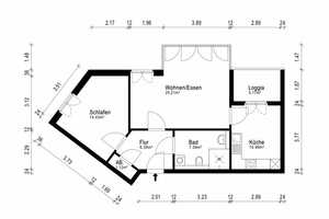 Neudorf-Süd. Kapitalanlage oder Eigennutzung. 
Barrierefrei. Zwei-Zimmer mit Loggia + Stellplatz. – Duisburg – Vorschaubild 13