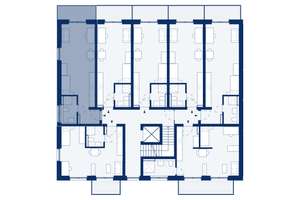B09: 1-Zimmerwohnung im 1. OG mit Balkon zur Parkseite – Hausdorffstraße 348, 53129 Dottendorf, Bonn – Vorschaubild 2