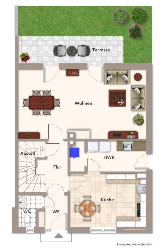 Grundriss Erdgeschoss