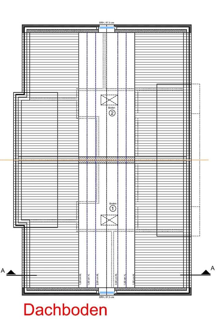 Dachboden 3.3 gesamt - WE 2