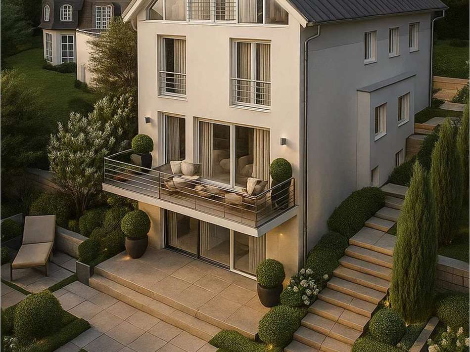 Visualisierung Außenanlage